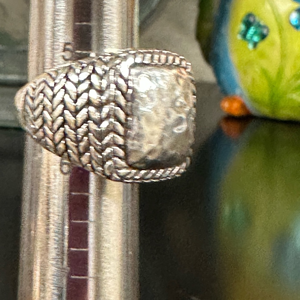 Authentic Sterling Silver Silpada Ring - image 8